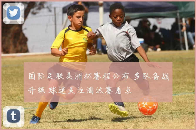 国际足联美洲杯赛程公布 多队备战升级 球迷关注淘汰赛看点